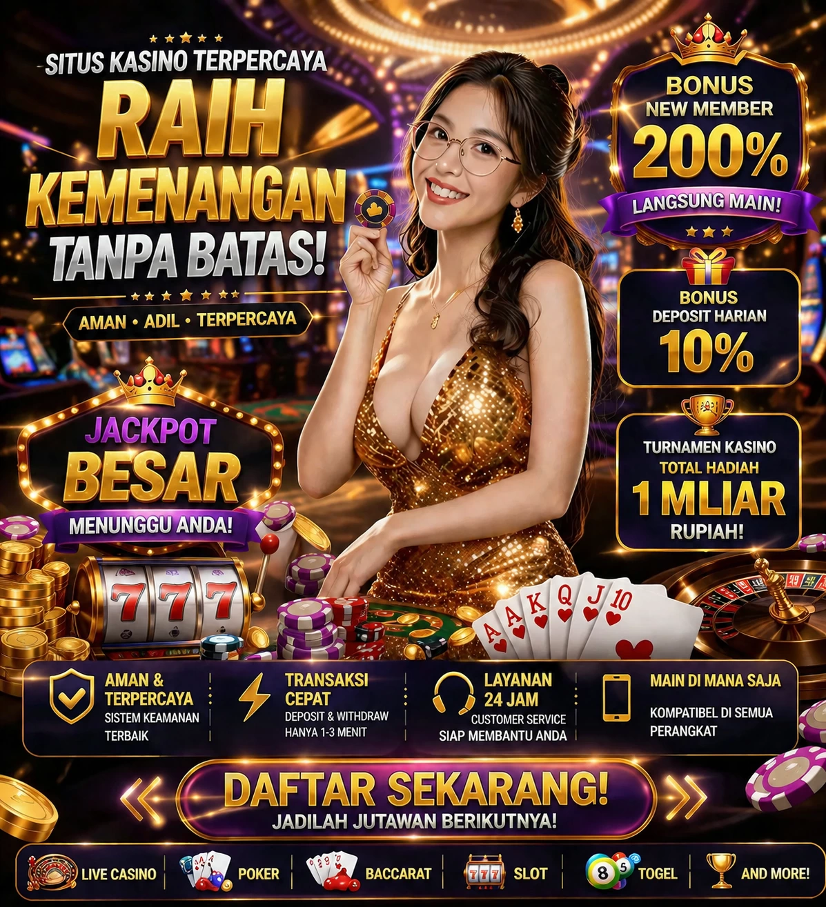 Roleta e blackjack 79k